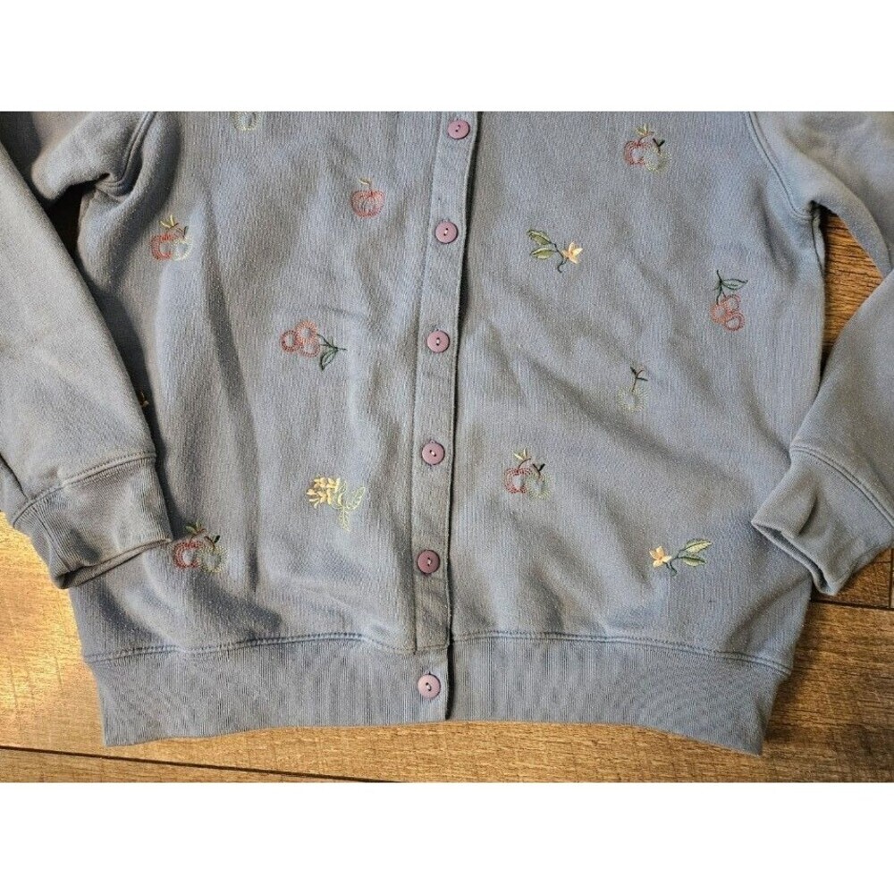 Shenanigans Vintage Cardigan Sweater Cottagecore Grandmacore Medium - Picture 5 of 7